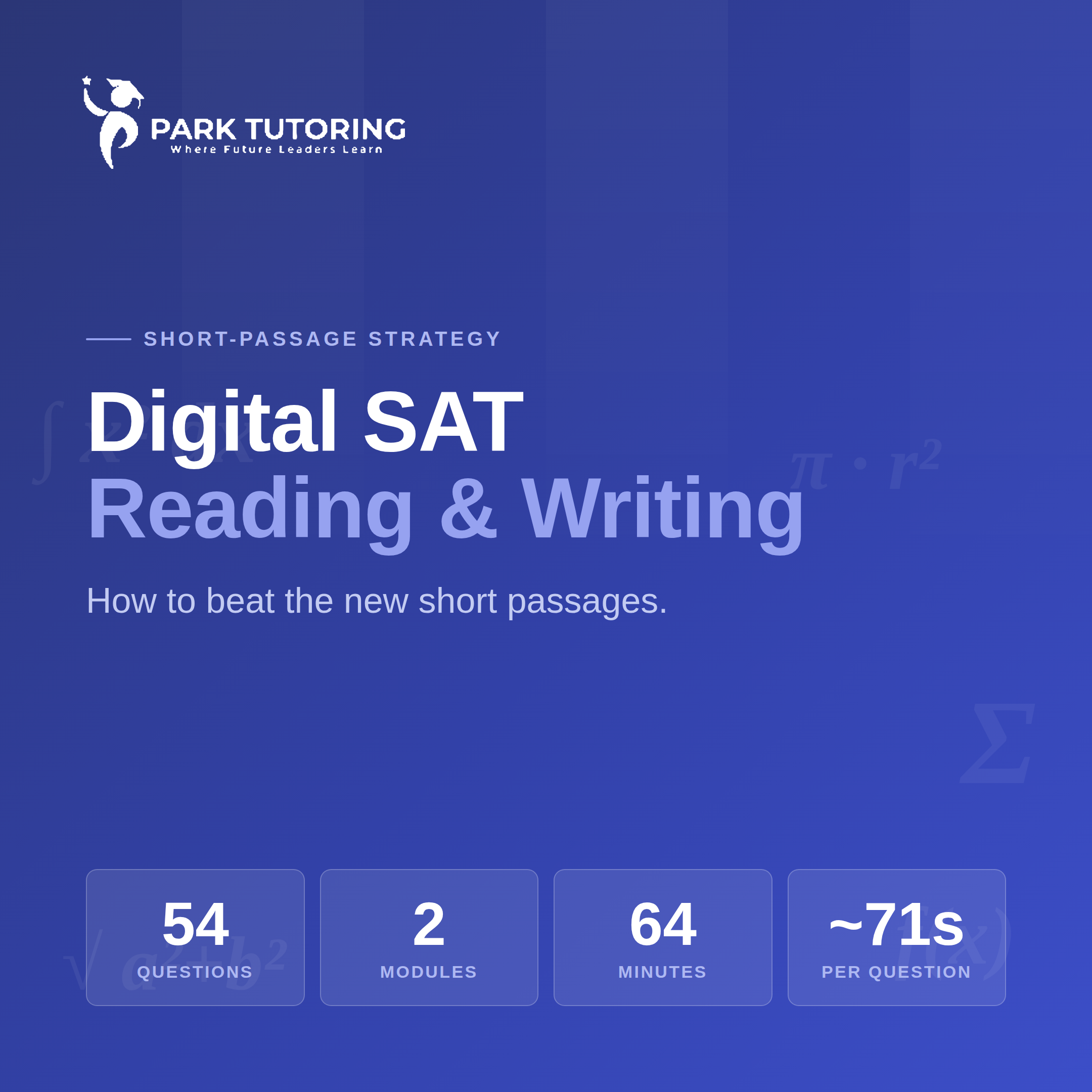Digital SAT Reading & Writing: How to Beat the New Short Passages